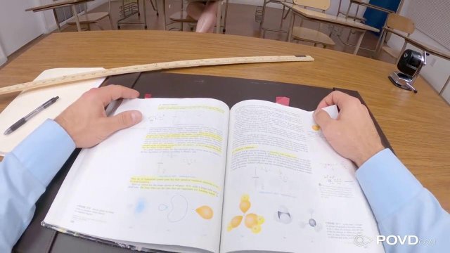 Превью Учитель преподал студентке отличный урок секса, отымев ее прямо на столе № 35629