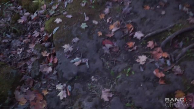 Превью Трахает в лесу подругу с натуральной грудью № 36528