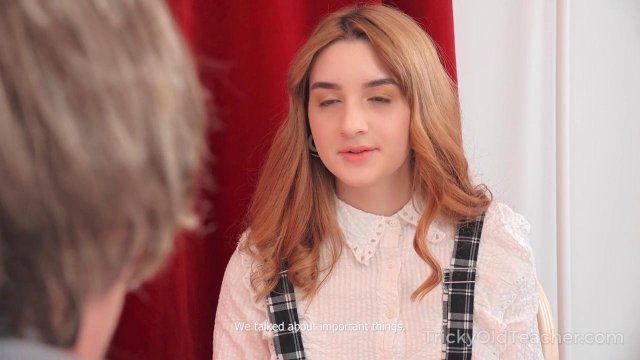 Превью Рыжая девка дала старому мужчине ради оценки № 42439