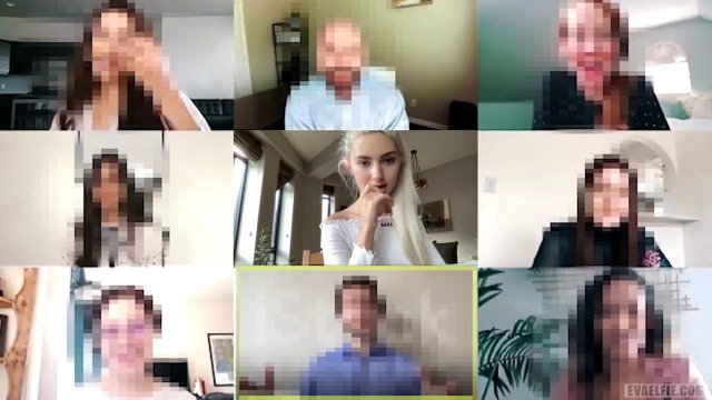 Превью Молодая грудастая блогерша занялась сексом перед веб-камерой № 42657